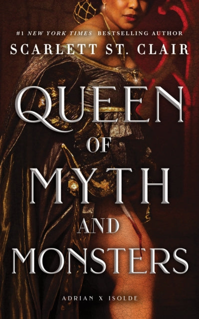 Book cover for Queen of Myth and Monsters by Scarlett St. Clair.