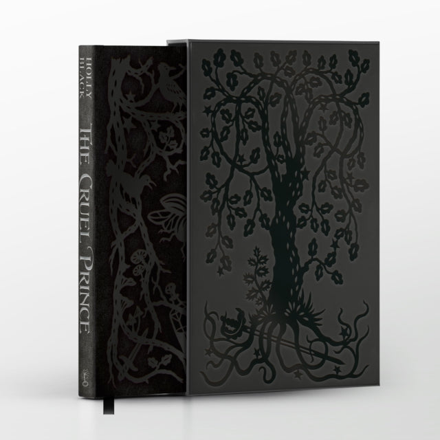 Deluxe slipcase edition of The Cruel Prince with intricate tree and vine designs.