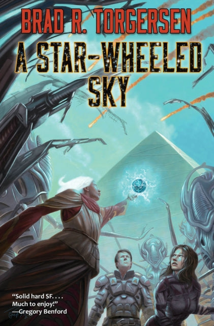 Book cover for A Star-Wheeled Sky by Brad R. Torgersen.