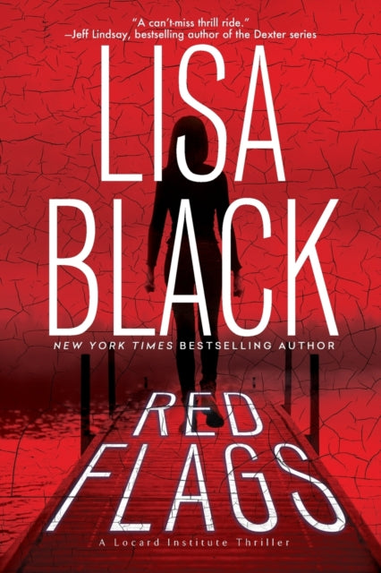 Red Flags by Lisa Black book cover.