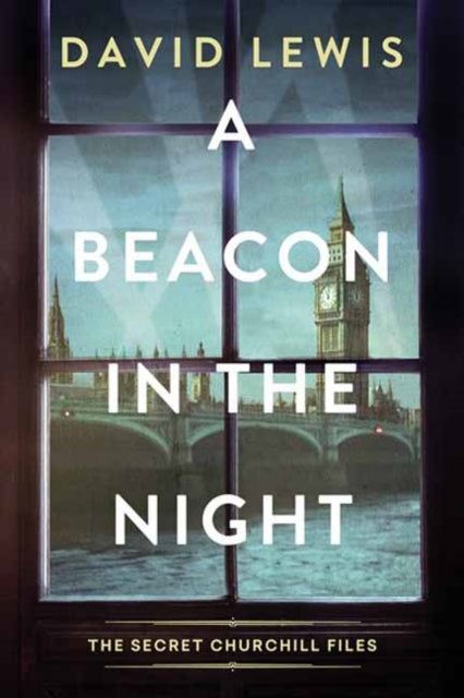 A Beacon in the Night book cover with London skyline.