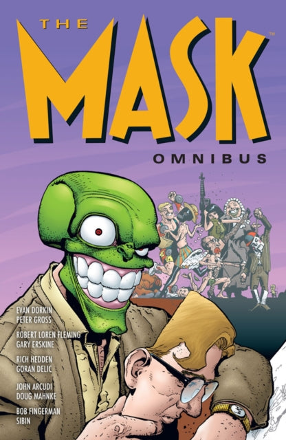 The Mask Omnibus Volume 1 comic book cover featuring the Mask character.