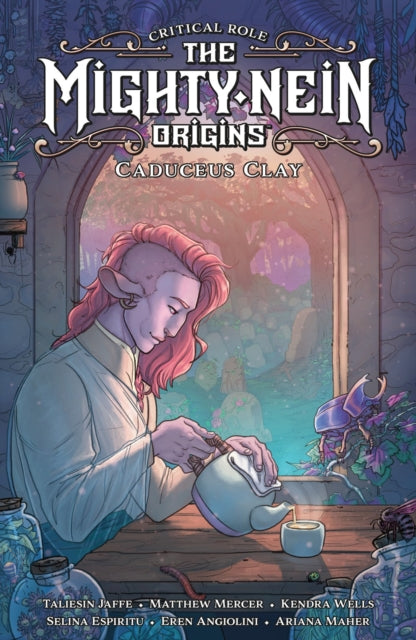 Critical Role: The Mighty Nein Origins -- Caduceus Clay comic cover art.