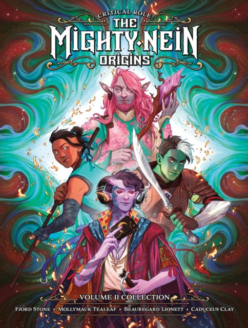 Critical Role The Mighty Nein Origins Library Edition Volume 2 book cover art.