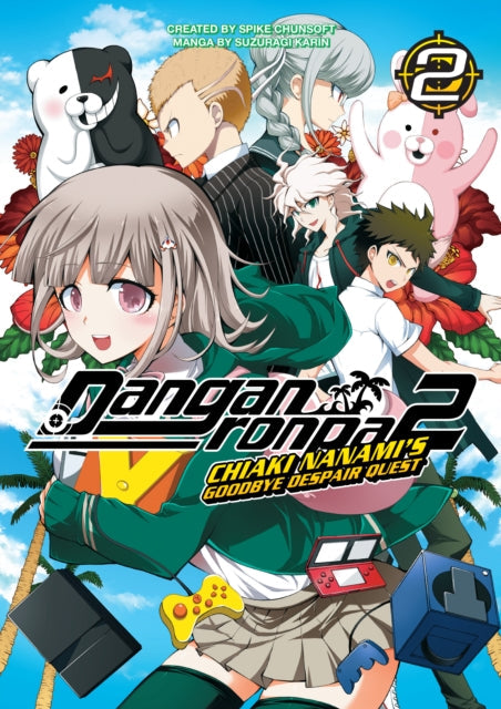 Danganronpa 2: Chiaki Nanami's Goodbye Despair Quest Vol. 2 manga cover.