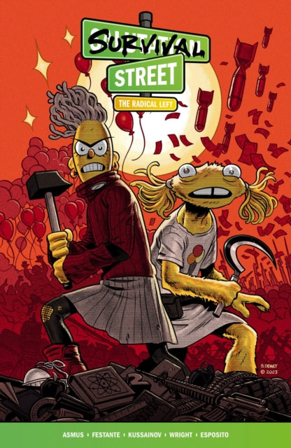 Survival Street Volume 2: The Radical Left comic cover art.