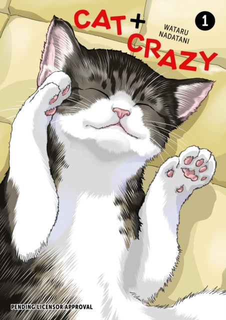 Cat + Crazy Volume 1 manga cover featuring a sleeping cat.