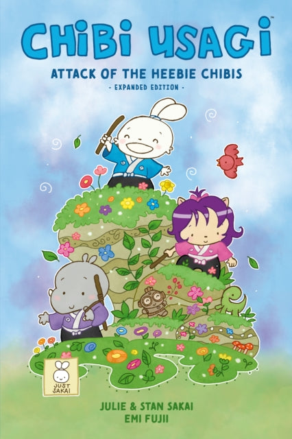 Chibi Usagi Attack of the Heebie Chibis Expanded Edition book cover with characters.