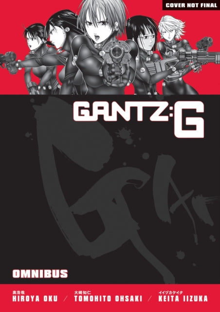Gantz G Omnibus manga cover featuring female characters in futuristic suits holding weapons.