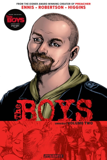 The Boys Omnibus Vol. 2 TPB comic book cover featuring a man's portrait.