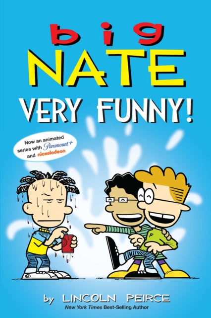 Big Nate: Very Funny! book cover with three cartoon boys.