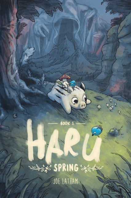 Haru Book 1 Spring graphic novel cover art by Joe Latham.