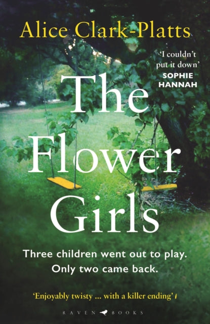 The Flower Girls book cover with swings and trees.
