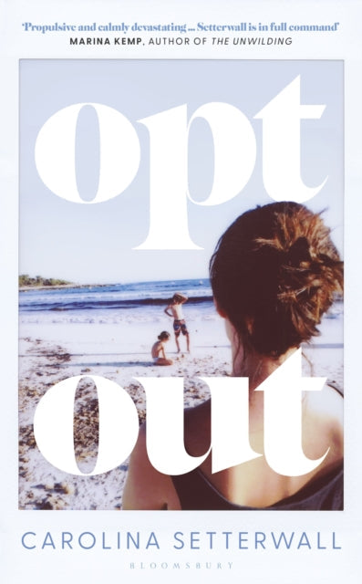 Book cover for Opt Out by Carolina Setterwall with a beach scene.