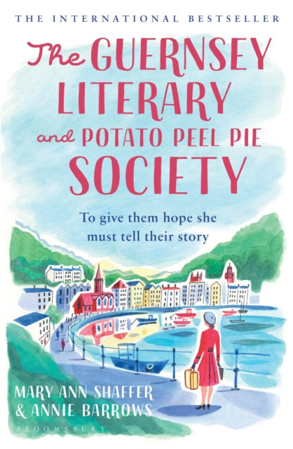 The Guernsey Literary and Potato Peel Pie Society book cover with watercolor illustration.