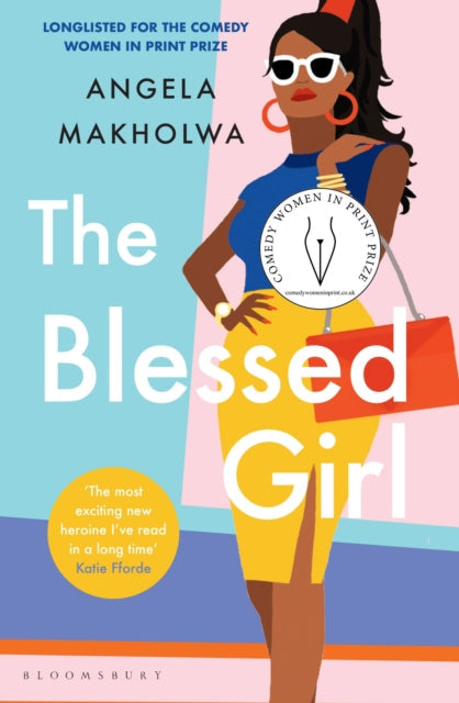 The Blessed Girl book cover featuring a stylish woman and the title.