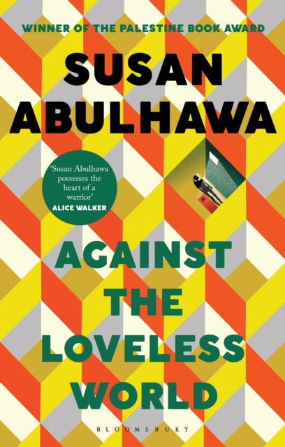 Against the Loveless World book cover with geometric pattern.