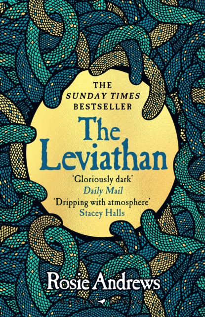 The Leviathan book cover featuring snakes and the title.