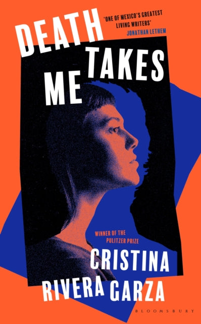 Death Takes Me book cover featuring a woman's profile and bold text.