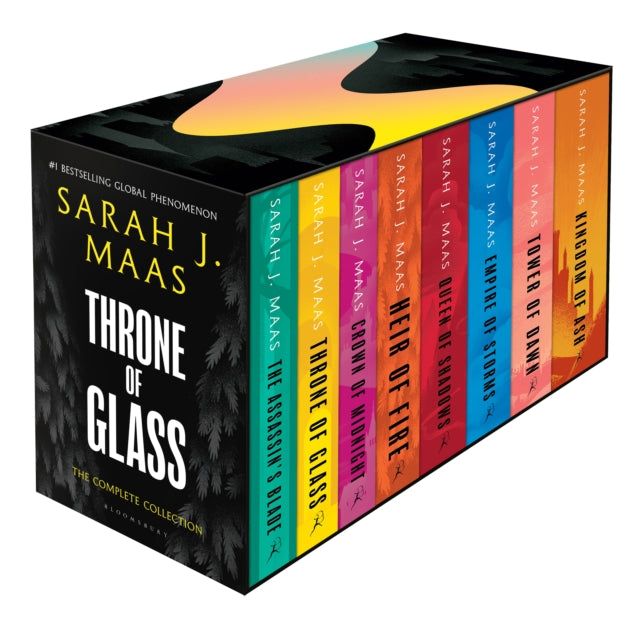 Throne of Glass complete paperback series box set.