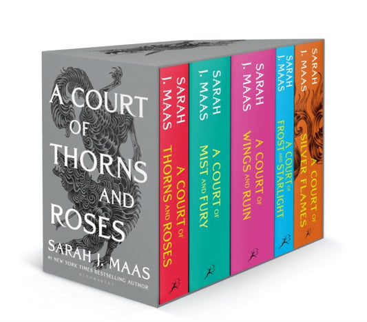 A Court of Thorns and Roses 5-book paperback box set.