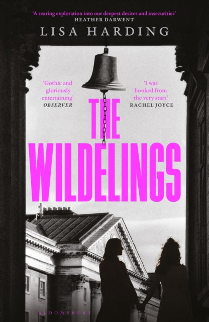 The Wildelings book cover featuring a bell and two figures.