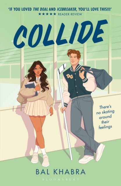 Book cover for Collide by Bal Khabra featuring two young adults.