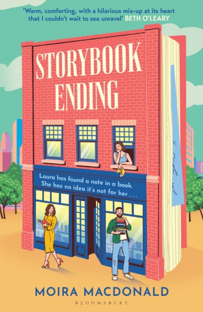 Book cover for Storybook Ending featuring a bookshop building.