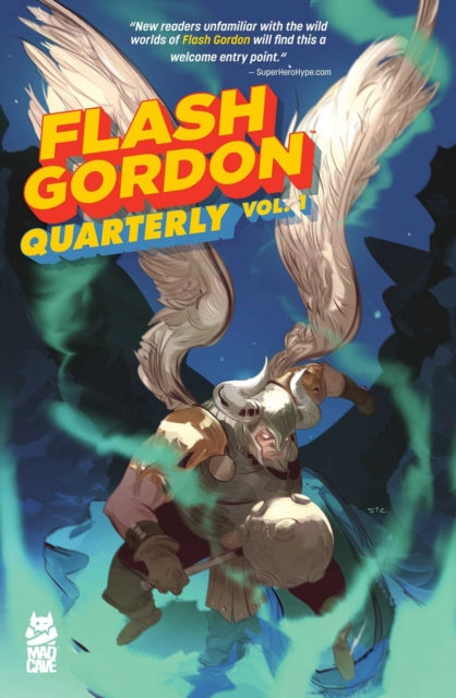 Flash Gordon Quarterly Collection Vol. 1 comic book cover featuring a winged warrior.