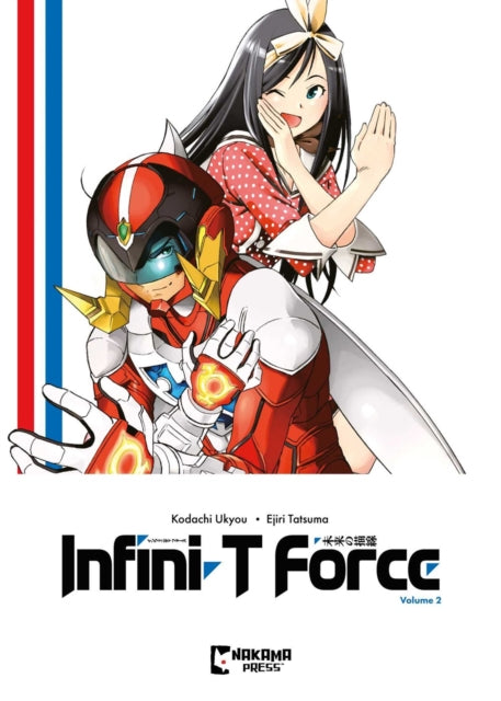 Infini-T Force Vol. 2 manga cover featuring two anime characters.
