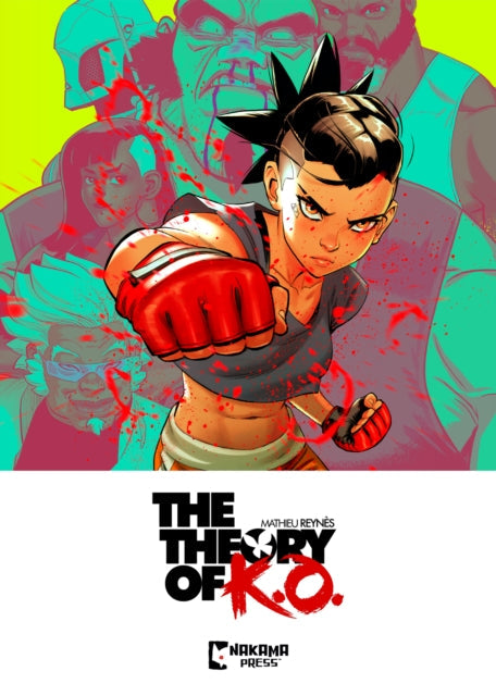 The Theory of K.O. Vol. 1 comic book cover featuring a female fighter.