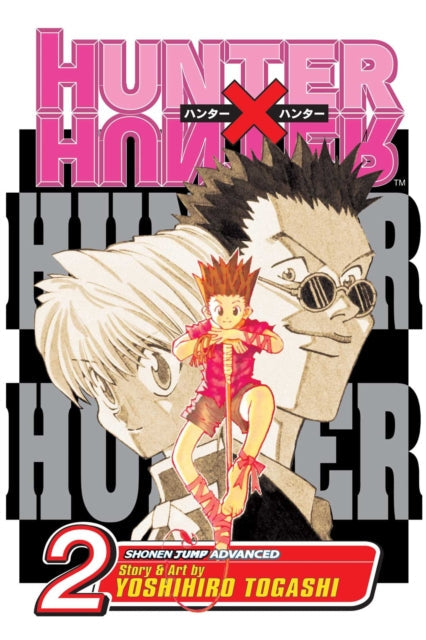 Hunter x Hunter, Vol. 2 manga cover featuring Gon and Killua.