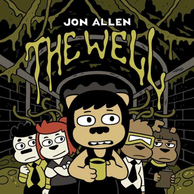 The Well comic book cover featuring cartoon characters and dripping green slime.