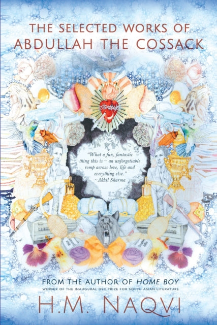 The Selected Works of Abdullah the Cossack book cover with intricate illustrations.