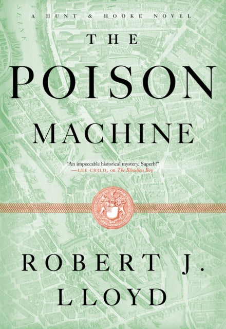 The Poison Machine by Robert J. Lloyd book cover.