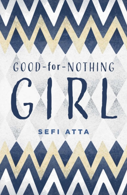 Good for Nothing Girl book cover with a geometric pattern.