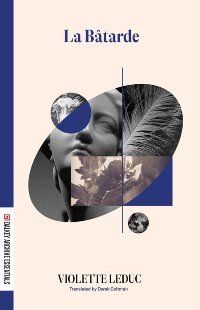 La Batarde by Violette Leduc, a book cover with abstract art.