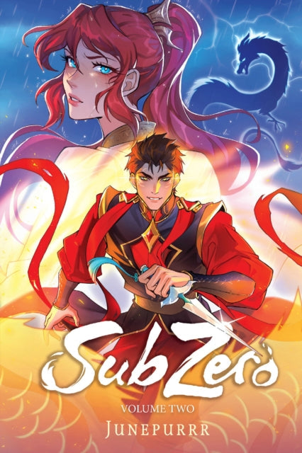 SubZero Vol. 2 cover art features a woman and a man with a dragon in the background.