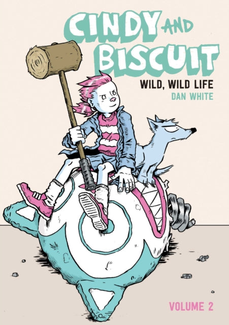 Cindy and Biscuit Vol. 2: Wild, Wild Life comic cover with characters.
