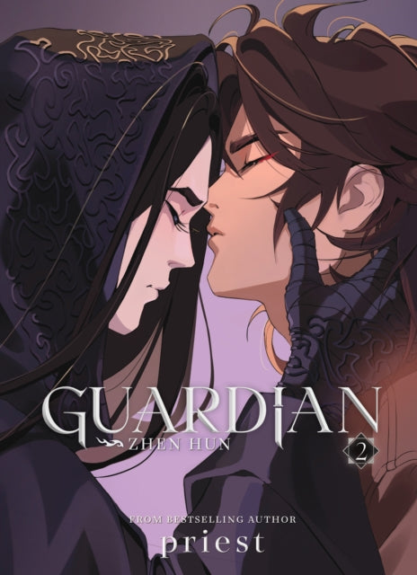 Guardian: Zhen Hun (Novel) Vol. 2 book cover art featuring two men in an embrace.