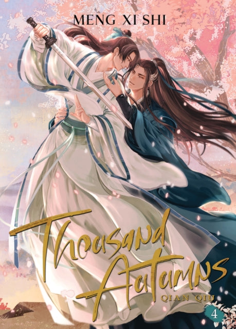 Thousand Autumns Vol. 4 novel cover art featuring two men in traditional Chinese attire.