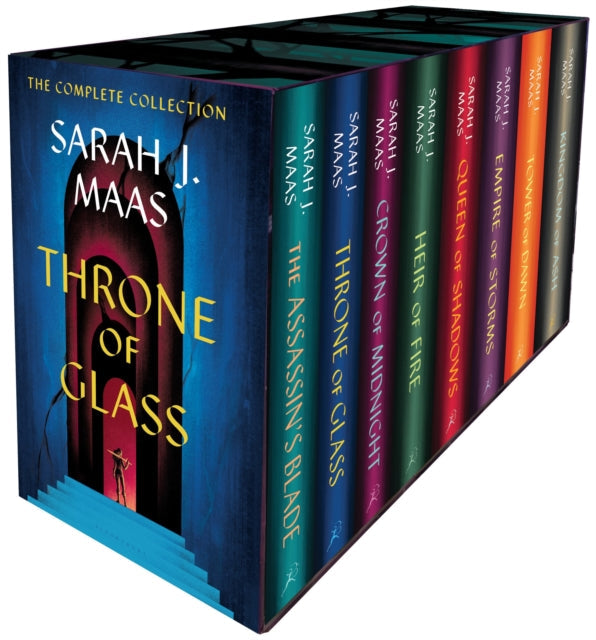 Throne of Glass hardcover box set by Sarah J. Maas.