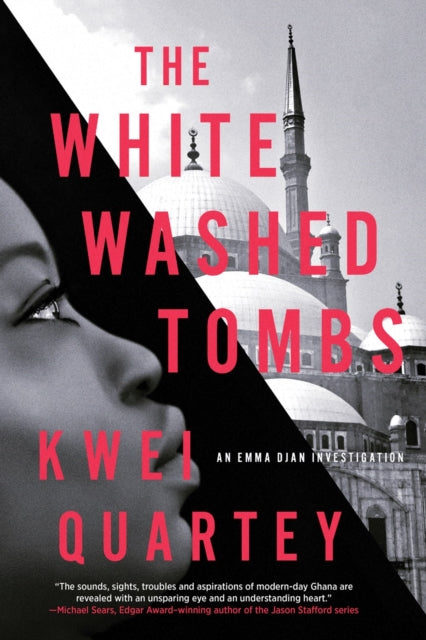 The Whitewashed Tombs book cover features a woman's face and a mosque.