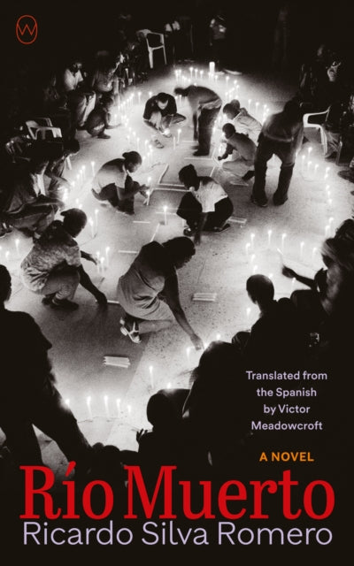 Rio Muerto book cover with people lighting candles