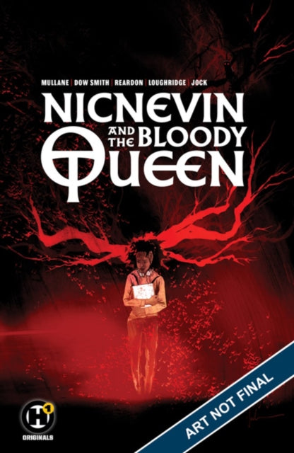 Nicnevin and the Bloody Queen comic book cover art.