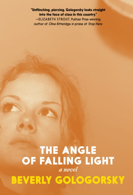 The Angle of Falling Light book cover featuring a woman's face and title.