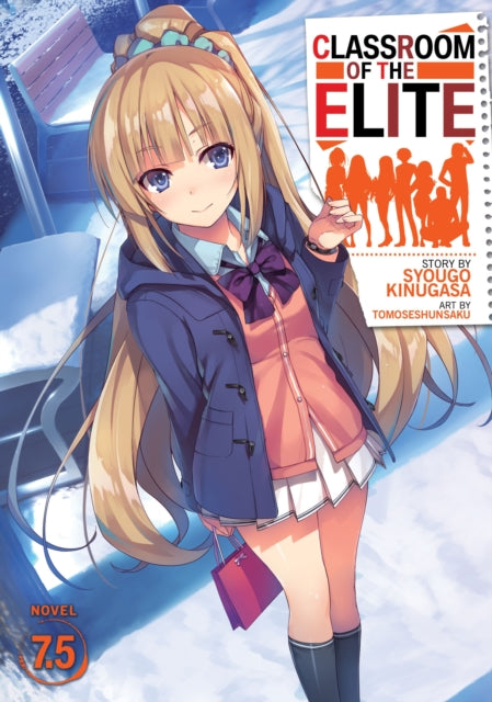 Classroom of the Elite Vol. 7.5 light novel cover featuring a blonde anime girl.