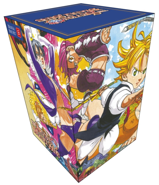 The Seven Deadly Sins Manga Box Set 6 features colorful anime characters on its packaging.