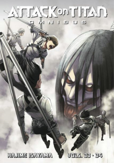 Attack on Titan Omnibus 12 featuring Eren and other characters in battle.
