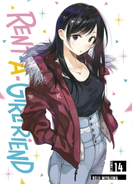 Rent-A-Girlfriend Volume 14 manga cover featuring Chizuru.